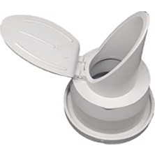 MarkEntegra Lavabo Gider Kapağı, Çekvalfli Conta, Koku Giderici