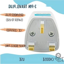 MarkEntegra Tip G Seyahat Adaptörü, Uluslararası Fiş Dönüştürücü
