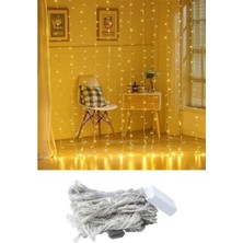 MarkEntegra Kumandalı Animasyonlu Saçaklı Perde LED Işık - Günışığı