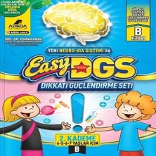 Afrodit AVM Easy Dikkati Güçlendirme Seti 4-7 Yaş B Çığı
