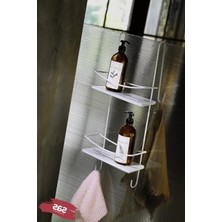 MarkEntegra Ömür Boyu Paslanmaz Kristal Banyo Düzenleyici Şampuanlık