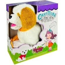 Kaia Life PFT-B019 Peluş Tasmalı Yürüyen Köpek -Vrd