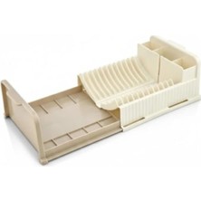 MarkEntegra Genişleyebilir Su Tahliyeli Tezgah Üstü Bulaşıklık, Bej