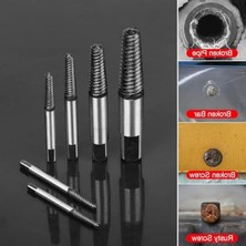 MarkEntegra 6'lı Profesyonel Vida Çıkarma Seti, Kırık Civata ve Hasarlı Vida Sökme Aparatı