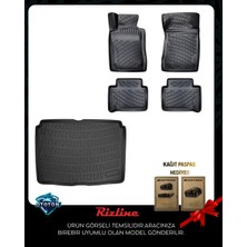 Rizline Renault Trafic 2014 Sonrası Kısa Şasi Bagaj Havuzu ve Havuzlu Paspas