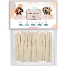 MarkEntegra 12 cm Beyaz Burgu Çubuk - 100 Adet Paket