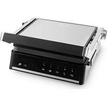 MarkEntegra Döküm Plakalı, 5 Programlı Izgara ve Tost Makinesi