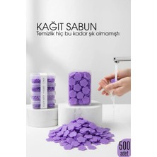 Creatividad Solutions Parfümlü Elde Eriyen Kağıt Sabun - 500 Lü Paket Sihirli Sabun – Hijyenik Seyahat Kutusu 722444