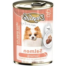 MarkEntegra Somonlu Konserve Köpek Maması, 400GR