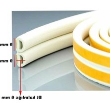 MarkEntegra 5,6 M Uzunlukta Ses ve Isı Yalıtımı Sağlayan Kendinden Yapışkanlı Conta