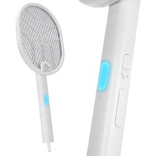 MarkEntegra Uv Işıklı Katlanabilir Sinek Raketi - 1200MAH Pil