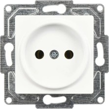Günsan Elektrik Günsan Eqona  Radius  Neoline Priz, Beyaz (Mekanizma + Tuşkapak)