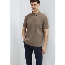 Mavi Kahverengi Polo Tişört 0613126-83866