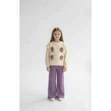 Stilera Kız Çocuk Meyve Figürlü 2'li Alt Üst Takım 5-8 Yaş