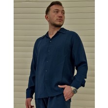 Valeraw Premium Dokulu Relaxed Gömlek