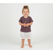 Motherlove %100 Pamuk Müslin Bebek ve Çocuk Şortlu Takım - 1-4 Yaş Baharlık-Yazlık Takım