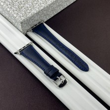 Kuzgun Deri Apple Watch 10 11 46MM - Ultra 1 2 3 49MM - Se 1 2 3 44MM - 42 44 45 46 49MM Seri 1 2 3 4 5 6 7 8 9 10 Ultra Uyumlu Hakiki Deri El Yapımı Kadın Saat Kayışı, Apple Deri Kordon