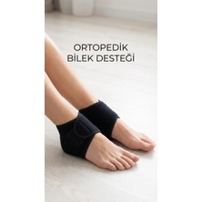 Silikon Tabanlı Ortopedik Çorap Seti Topuk Desteği Nasır Çatlak Koruma