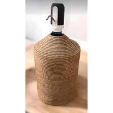 Şık Hasır Damacana Kılıfı ve Sepet, Bambu Tasarım, Doğal ve Hafif