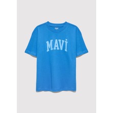 Mavi Mavi Baskılı Mavi Tişört 6610484-70902