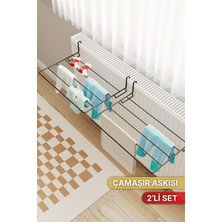 2'li Çamaşırlık Isıya Dayanıklı Petek Üstü Kurutmalık