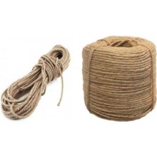 MarkEntegra Natürel Halat Urgan Ip - 4 mm Kalınlığında, 10 Metre