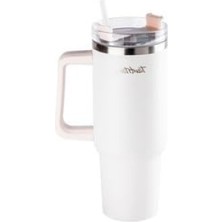 MarkEntegra Paslanmaz Çelik Pipetli Termos Bardak (1.2l)