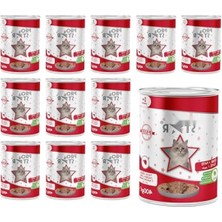MarkEntegra Yetişkin Kedi Tavuk Ciğerli Pate, 400 gr x 12 Adet