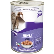 MarkEntegra Ciğerli Kedi Konservesi, 415 gr x 24 Adet