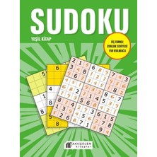 Afrodit AVM Sudoku Yeşil Kitap - Üç Farklı Zorluk Seviyesi 159 Bulmaca