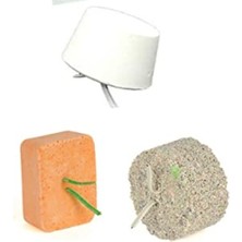 MarkEntegra Kuşlar Için Mineral ve Enerji Gaga Taşı Seti