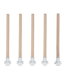 MarkEntegra 5'li Ahşap Kuş Tüneği Seti - 20 cm