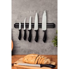 Pratik Mıknatıslı Metal Bıçak Tutucu Stand, 55 Cm, Şık ve Dayanıklı Tasarım