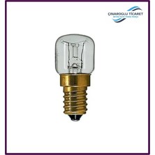 Çınaroğlu Ticaret Sarcool Arçelik - Beko Fırın Ampülü 15W E14 Duylu 300°