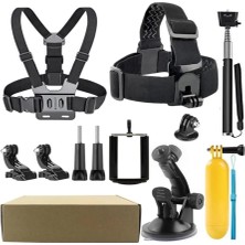 Aksiyon Kameraları Uyumlu Başlangıç Seti