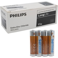 SHC4200 Longlife Extra Zinc-Carbon Ince Kumanda Kalem Pili Aaa (60'lı Paket)