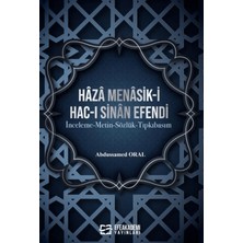 Efe Akademi Yayınları Haza Menasik-I Hac-I Sinan Efendi