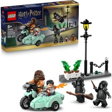 LEGO Harry Potter Hagrid ve Harry’nin Privet Drive Kaçışı 76459-8 Yaş ve Üzeri Çocuklar Için Harry Potter, Hagrid ve Ölüm Yiyen Minifigürleri Içeren Oyuncak Yapım Seti, Hediye Fikri (1