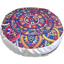 Karabuğday Dolgulu Meditasyon Minderi -%100 Pamuklu Yoga Meditasyon Minderi