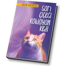 Afrodit AVM Sarı Çiçeği Koklayan Kedi
