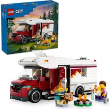 LEGO City Tatil Macera Karavanı 60454-6 Yaş ve Üzeri Çocuklar Için Yaratıcı Oyuncak Yapım Seti, Doğum Günü Hediyesi (385 Parça)