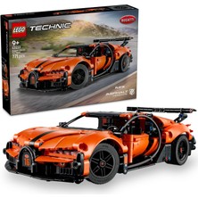 LEGO Technic Bugatti Chiron Pur Sport Hiper Araba 42222 – 9 Yaş Üzeri Kız ve Erkek Çocuklar Için Gerçekçi Hareketler ve Mekanizmalar Içeren Yarış Arabası Oyuncak Yapım Seti, Hediye Fikr