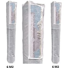 Lowell Home Ieg Halı Hurcu 2li Set Halı Hurcu Pencereli Halı Hurcu 6 M2 x 2 LWLRSY-435RSIEG