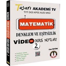 Afrodit AVM Tasarı Tyt Dgs Kpss Ales Msü Matematik Denklem Eşitsizlik Video Ders Notları