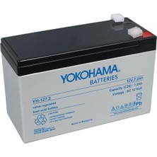 SHC4200 Yokohama YH-127.2 12 Volt - 7.2 Amper Ups'ler Için Akü (150X65X90 Mm)