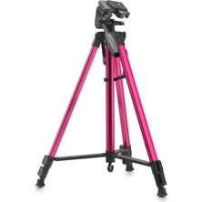 Shopwave Telefon Tripodu Ayarlanabilir Kollu 140 cm -Kırmızı HDX3366