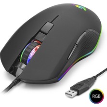 Shopwave G410 Gaming Mouse Rgb - Siyah
