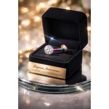 Begonia Accessories Antialerjik 316L Cerrahi Çelik  Şambala Helix,septum,tragus,labret Piercing 1 Adet