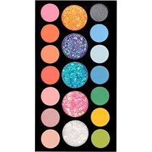 MarkEntegra 19 Parça Glitter Far Paleti