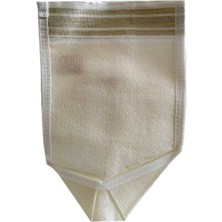 Kaia Life Ipek Sırt ve Vücut Tellak Kese Beyaz 16X27